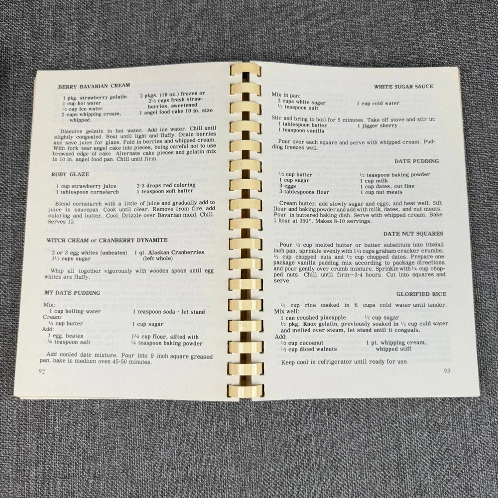 Vintage Cookbook Lot of 4 Current 1984 Alaska Church of God Diabetic